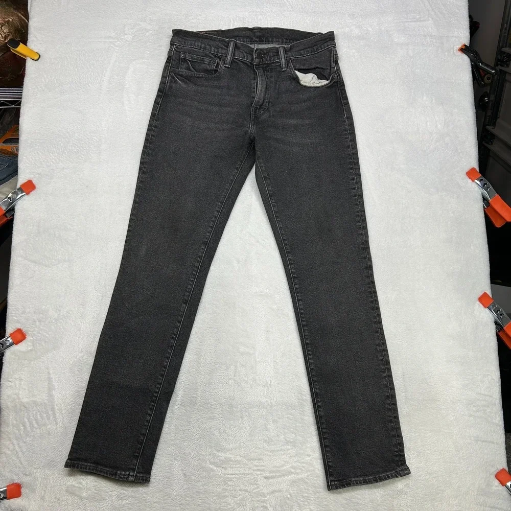 Levi's 511 Jeans Men's Blue Denim Stretch Mid Rise Slim Straight Zip Fly - 31X31